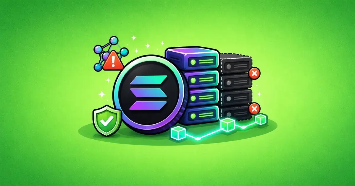 Solana’s Near-Freeze Exposes a Hidden Validator Risk